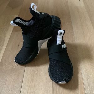 Black Puma Radiate Slip On Sneaker